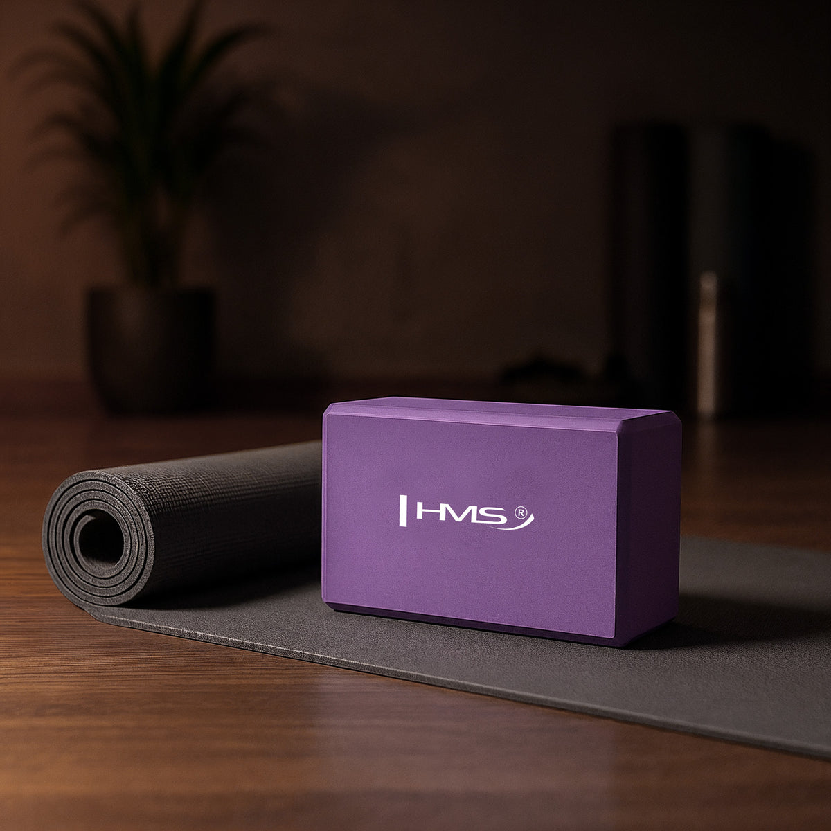 Kostka do jogi purple KJ01 Hms