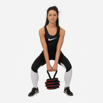 Kettlebell regulowany miękki 20 lbs KRM20 Hms