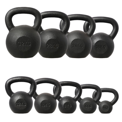 Kettlebell żeliwny KZG04 Hms