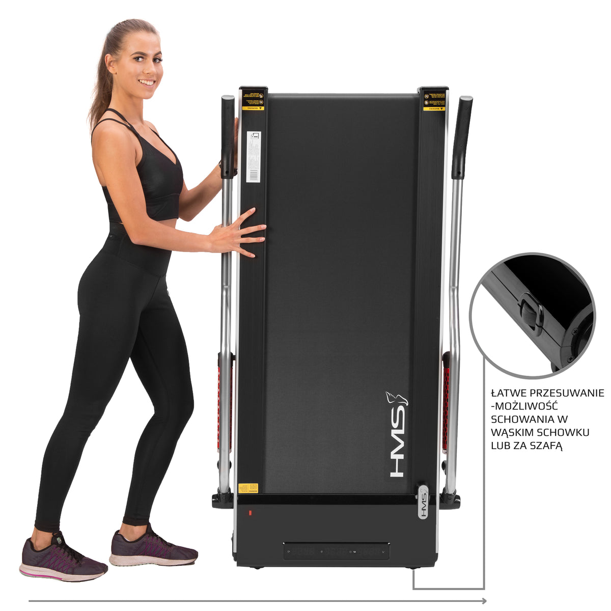 Bieżnia elektryczna do nordic walking LOOP15 Hms