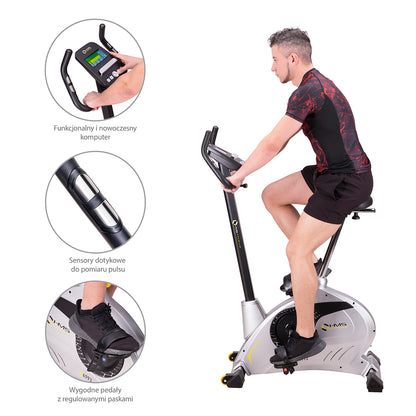 Rower stacjonarny magnetyczny programowany M6993 Hms Premium