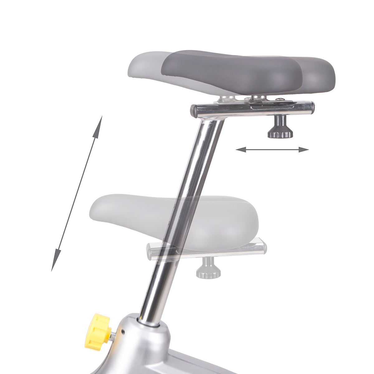 Rower stacjonarny magnetyczny programowany M6993 Hms Premium