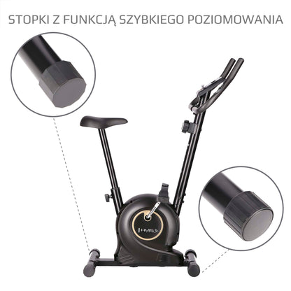 Black rower stacjonarny magnetyczny M8750 Hms