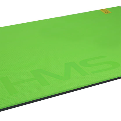 Green-black mata fitness klubowa z otworami MFK01 Hms Premium