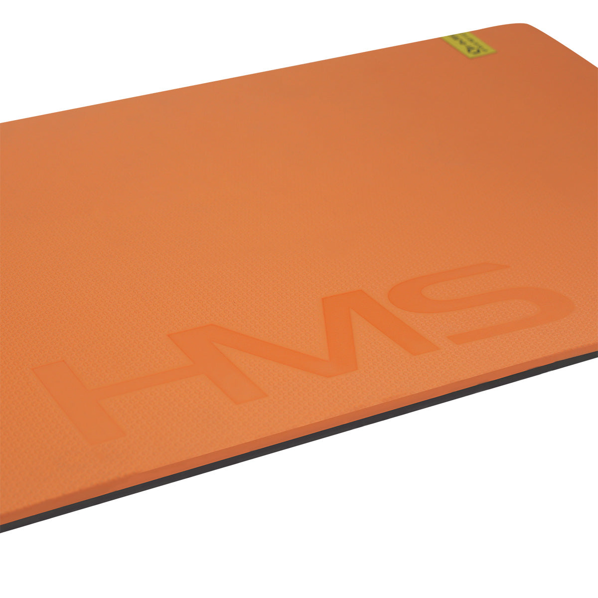 Orange-black mata fitness klubowa z otworami MFK01 Hms Premium