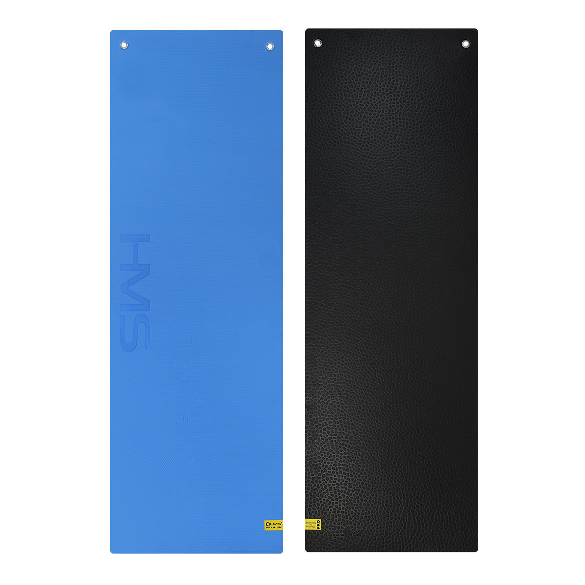 Blue-black mata fitness klubowa z otworami MFK03 Hms Premium