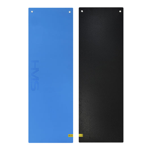 Blue-black mata fitness klubowa z otworami MFK03 Hms Premium