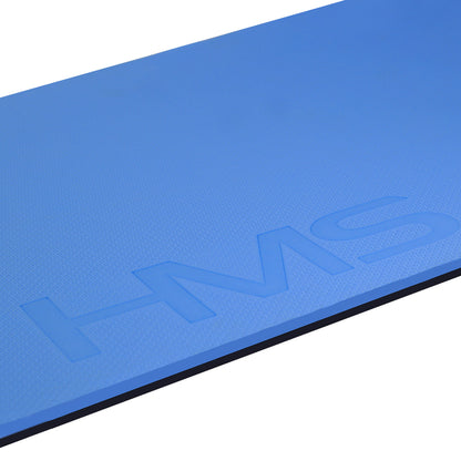 Blue-black mata fitness klubowa z otworami MFK03 Hms Premium