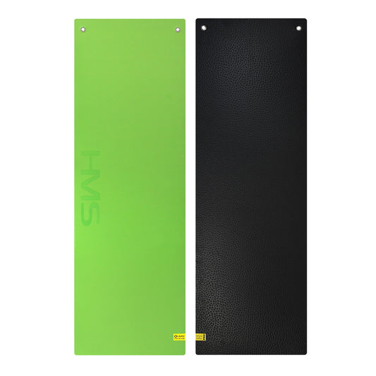 Green-black mata fitness klubowa z otworami MFK03 Hms Premium