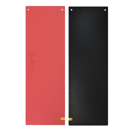 Red-black mata fitness klubowa z otworami MFK03 Hms Premium