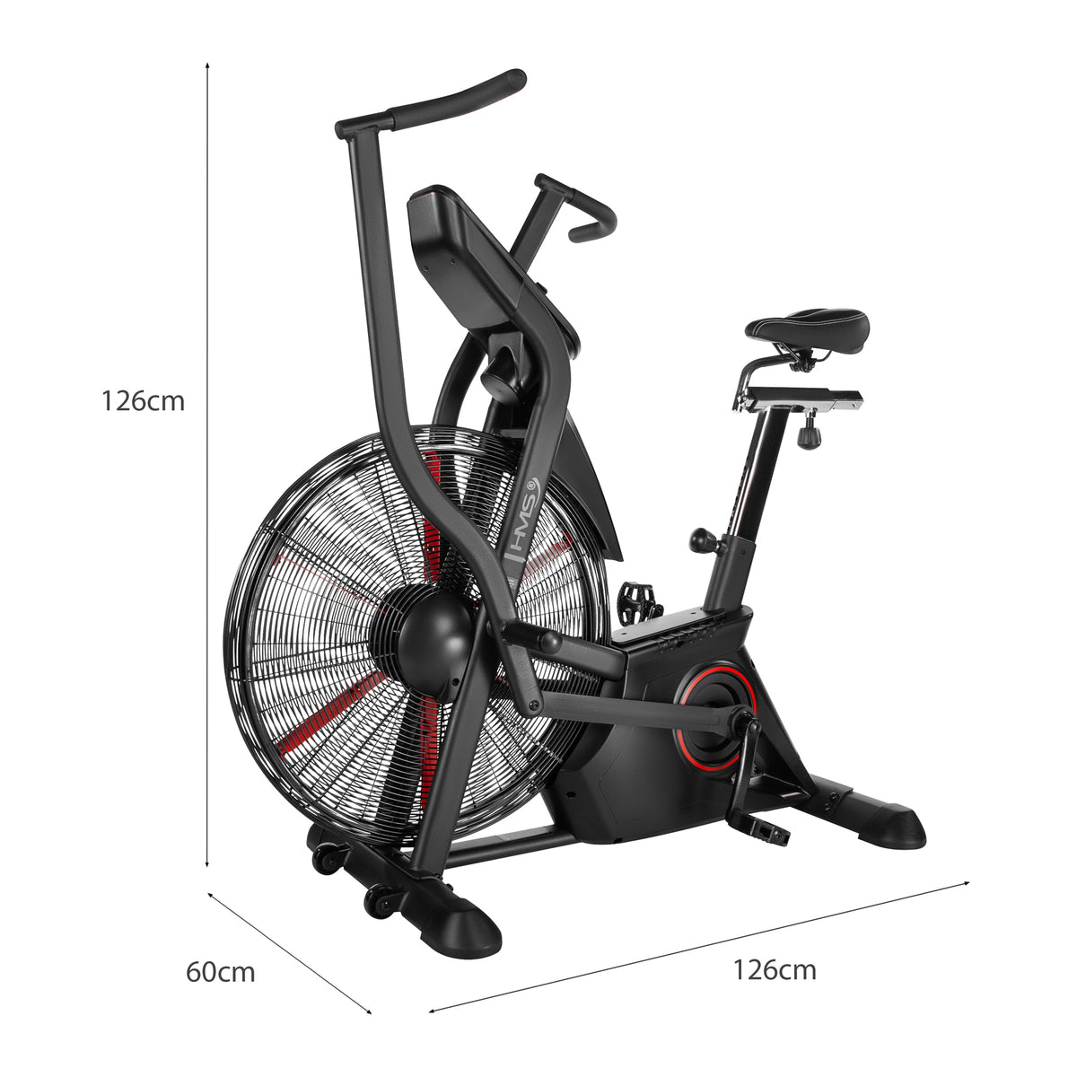 Rower stacjonarny powietrzny commercial MP5420 Hms