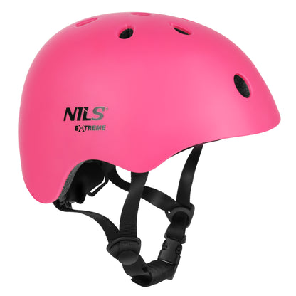 Kask różowy s(52-56cm) MT301 Nils Extreme
