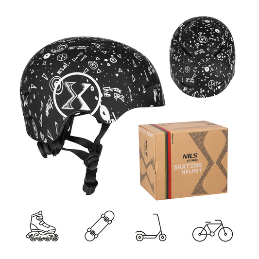 Kask czarny xs(48-52cm) MT311 Nils Extreme
