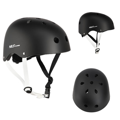 Czarny rozm. xs(48-52cm) kask MTW001 Nils Extreme