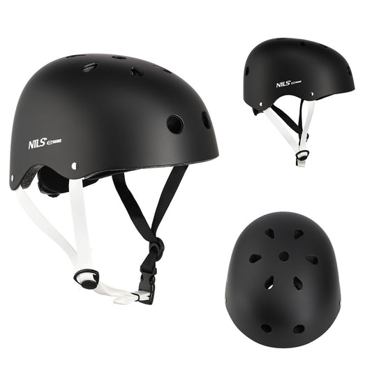 Czarny rozm. xs(48-52cm) kask MTW001 Nils Extreme