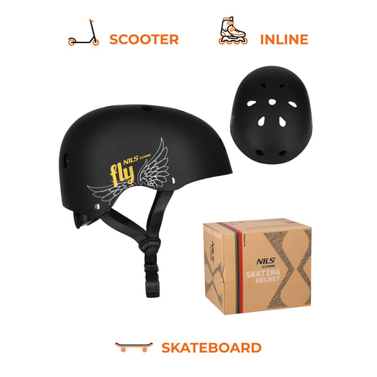 Fly kask złoty l(58-61cm) MTW001 Nils Extreme