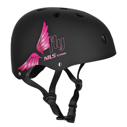 Fly kask różowy xs(48-52cm) MTW001 Nils Extreme