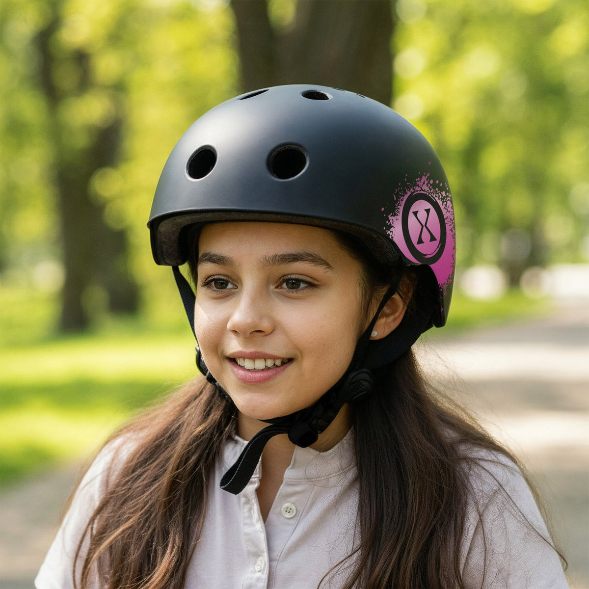Fly kask różowy xs(48-52cm) MTW001 Nils Extreme
