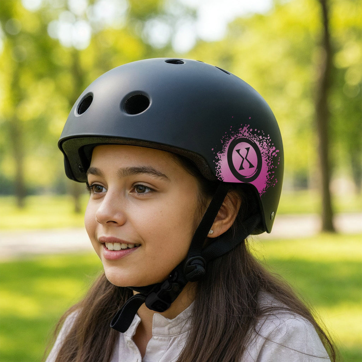 Fly kask różowy xs(48-52cm) MTW001 Nils Extreme