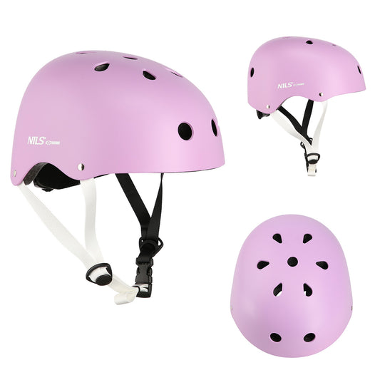 Fioletowy rozm. xs(48-52cm) kask MTW001 Nils Extreme