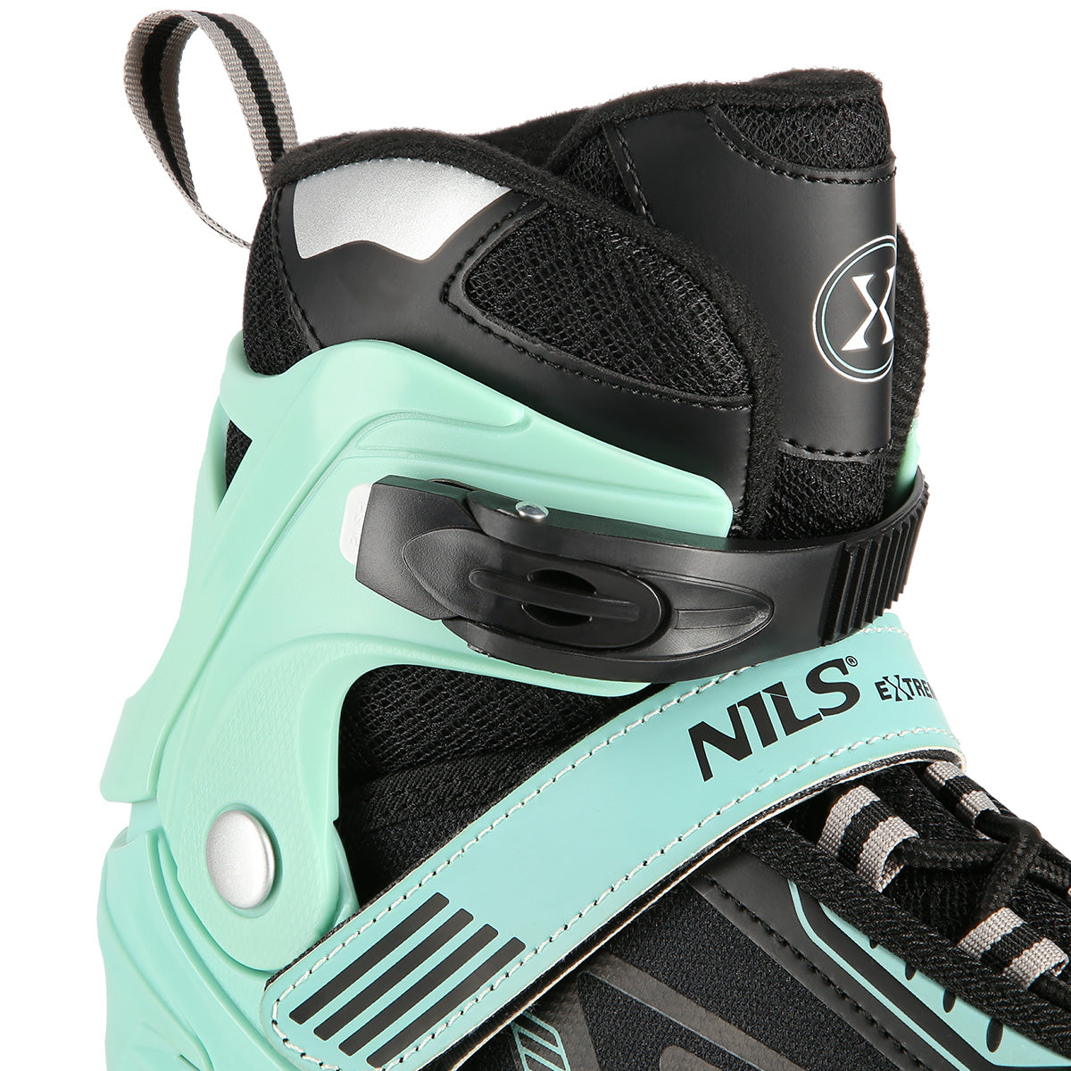 Miętowe led rozm. l(39-42) łyżworolki NA11230A Nils Extreme
