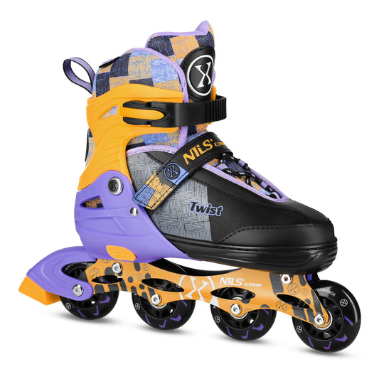 Łyżworolki twist żółte rozm. s(31-34) NA13810 Nils Extreme