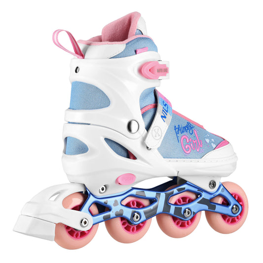 Łyżworolki princess białe rozm.s (31-34) NA18168A Nils Extreme