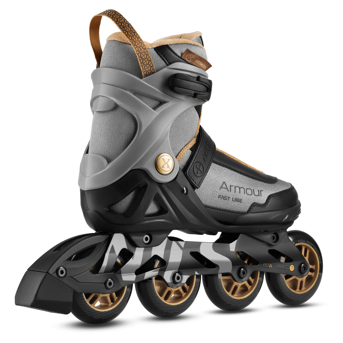 Łyżworolki armour szare rozm. 43 NA22151 Nils Extreme