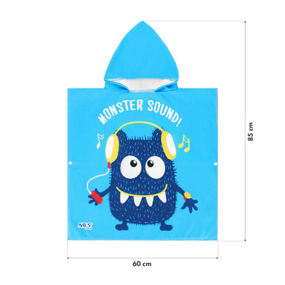 Ręcznik ponczo monster NAR20 Nils Aqua