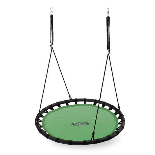 Bocianie gniazdo huśtawka zielone śr.120 cm NB5036 Nils