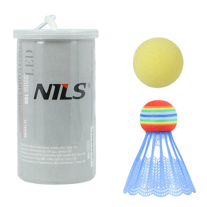Lotka nylon led 1 szt. z piłką NBL6092 Nils