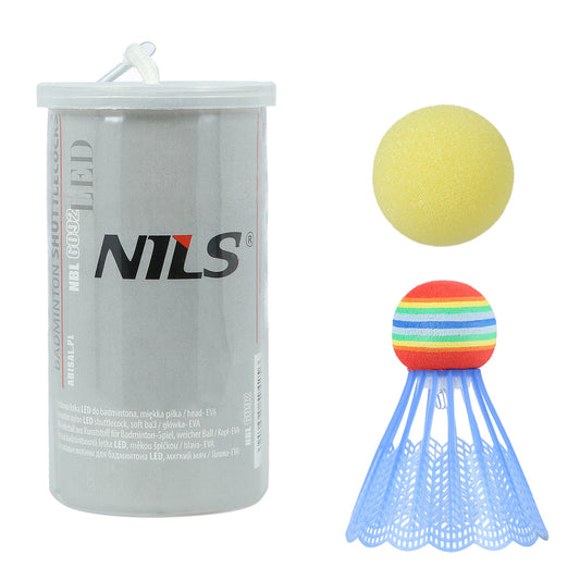 Lotka nylon led 1 szt. z piłką NBL6092 Nils