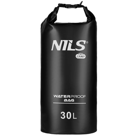 Karimata składana turystyczna z podbiciem aluminiowym + xpe 195 cm czarna NC17103 Nils Camp