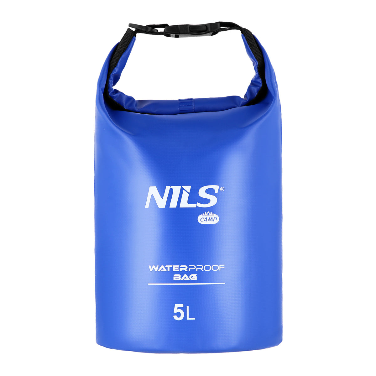 Karimata składana turystyczna z podbiciem aluminiowym + xpe 195 cm niebieska NC17103 Nils Camp