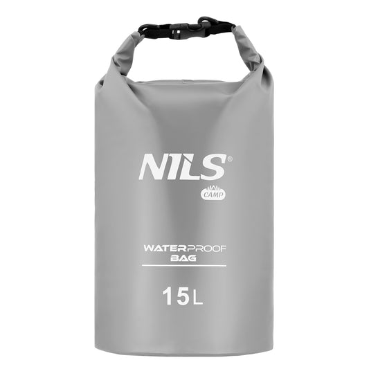Worek wodoodporny szary 15l NC1703 Nils Camp