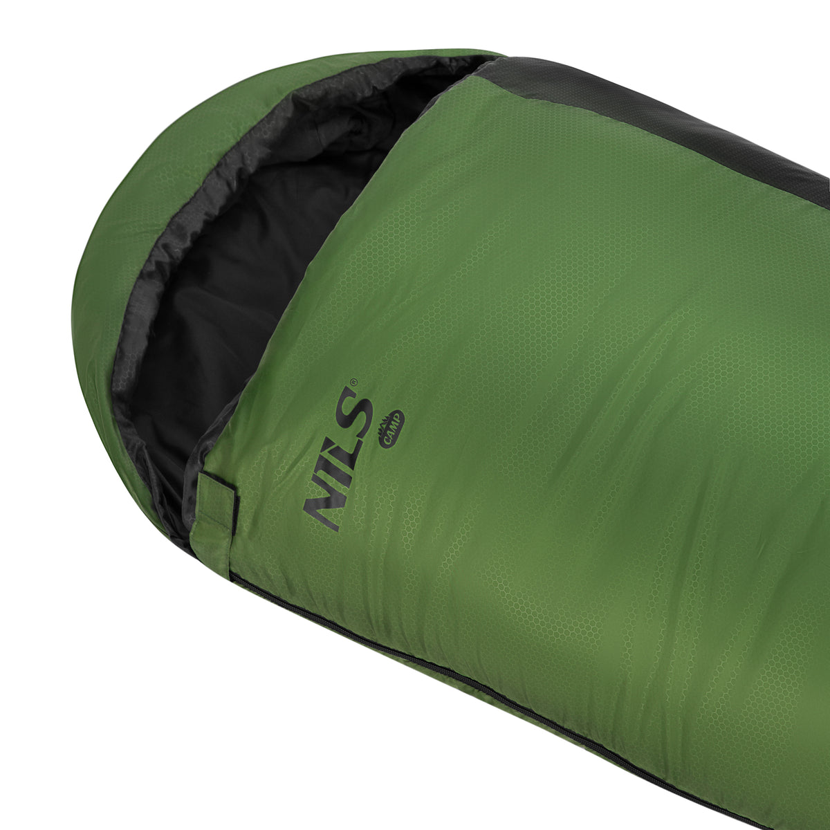 Śpiwór ultra light czarno-zielony NC1705 Nils Camp