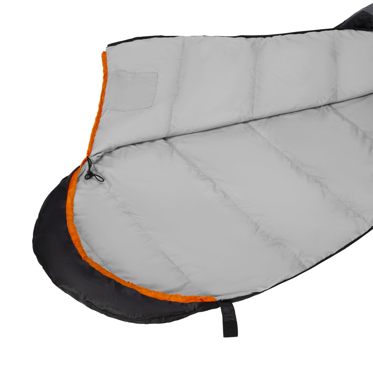 Śpiwór ultra light szaro-pomarańczowy NC1705 Nils Camp