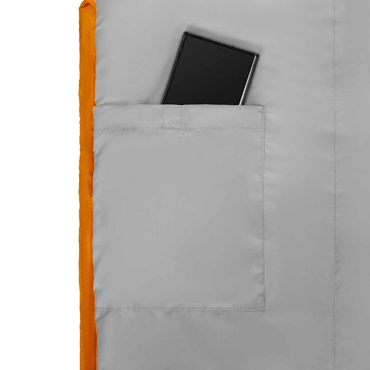 Śpiwór ultra light szaro-pomarańczowy NC1705 Nils Camp