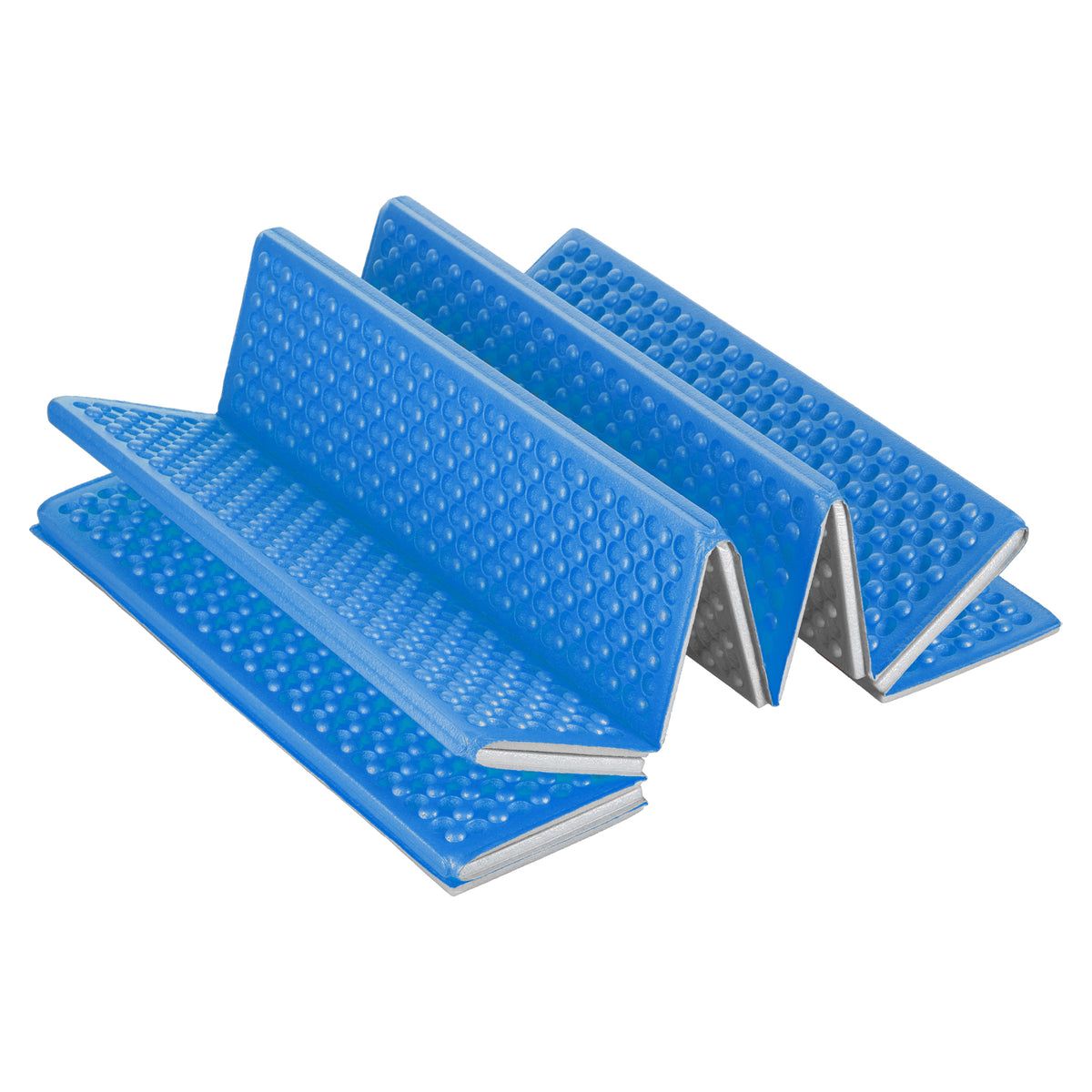 Karimata składana turystyczna z podbiciem aluminiowym + xpe 195 cm niebieska NC17103 Nils Camp