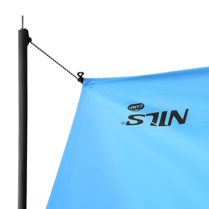 Tarp płachta biwakowa kempingowa 230x140 cm niebieski NC17111 Nils Camp