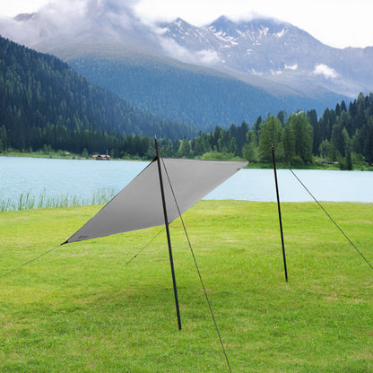 Tarp płachta biwakowa kempingowa 230x140 cm niebieski NC17111 Nils Camp