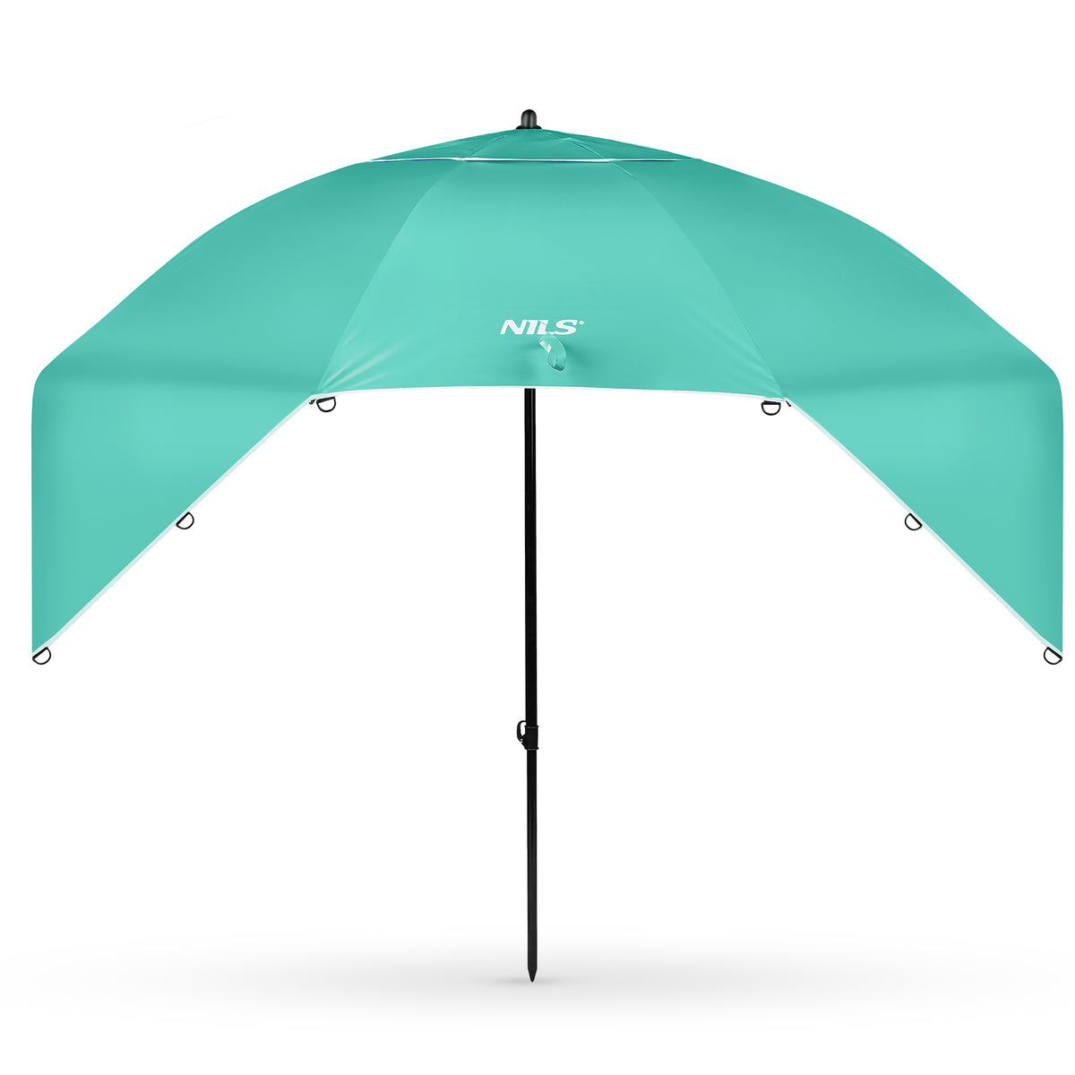 Parasol/parawan plażowy 2w1 xxl 240 cm zielony NC17114 Nils