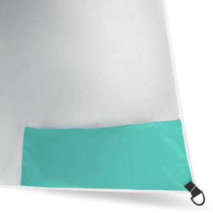 Parasol/parawan plażowy 2w1 xxl 240 cm zielony NC17114 Nils