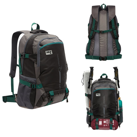 Plecak turystyczny czarny range 45l NC1736 Nils Camp