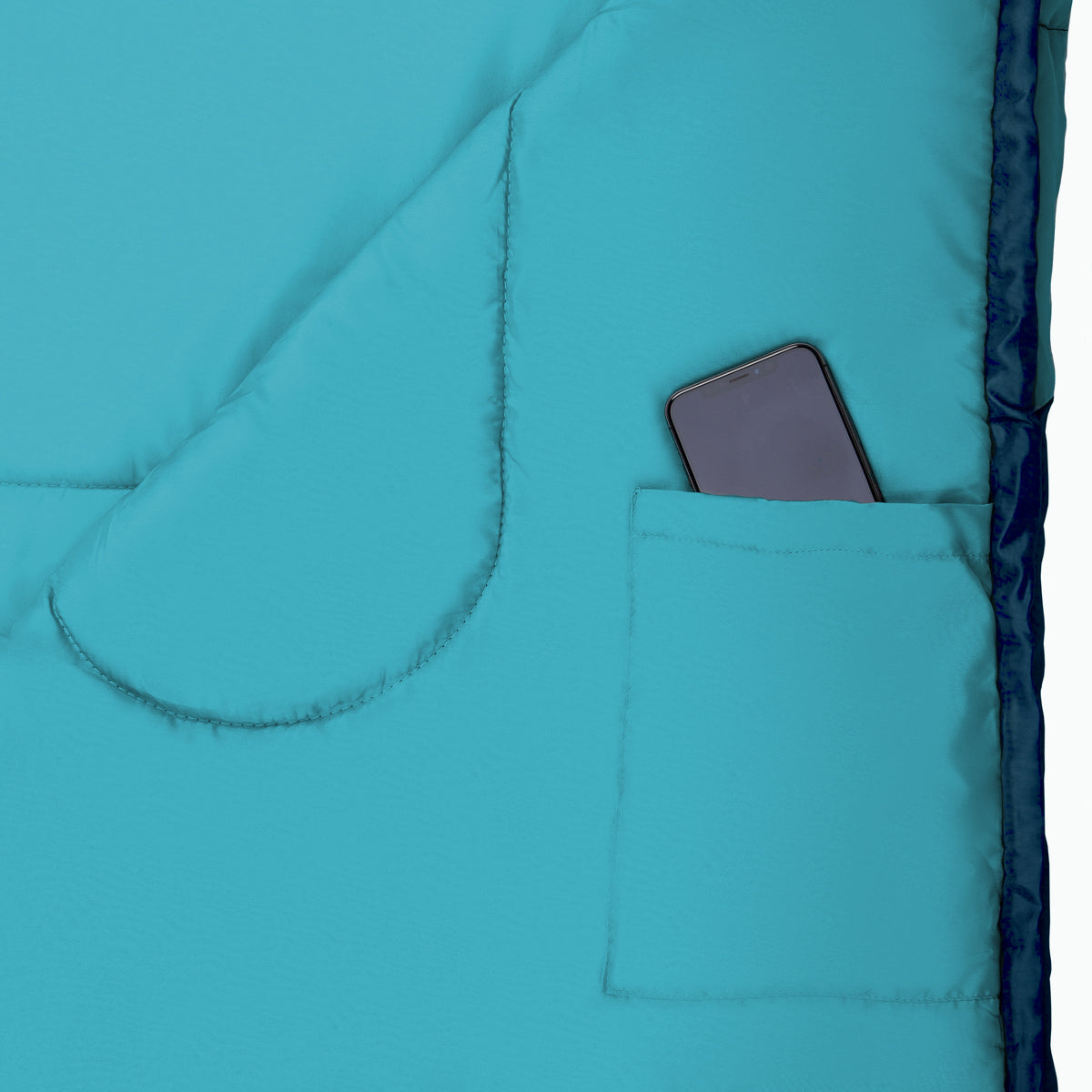 Śpiwór niebiesko-błękitny rozm. l NC2008 Nils Camp