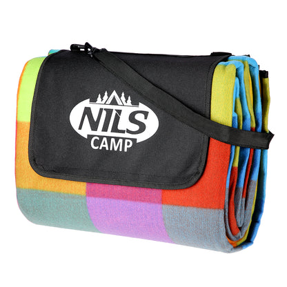Koc piknikowy multi 250x200 cm pe + alu camp NC2221 Nils