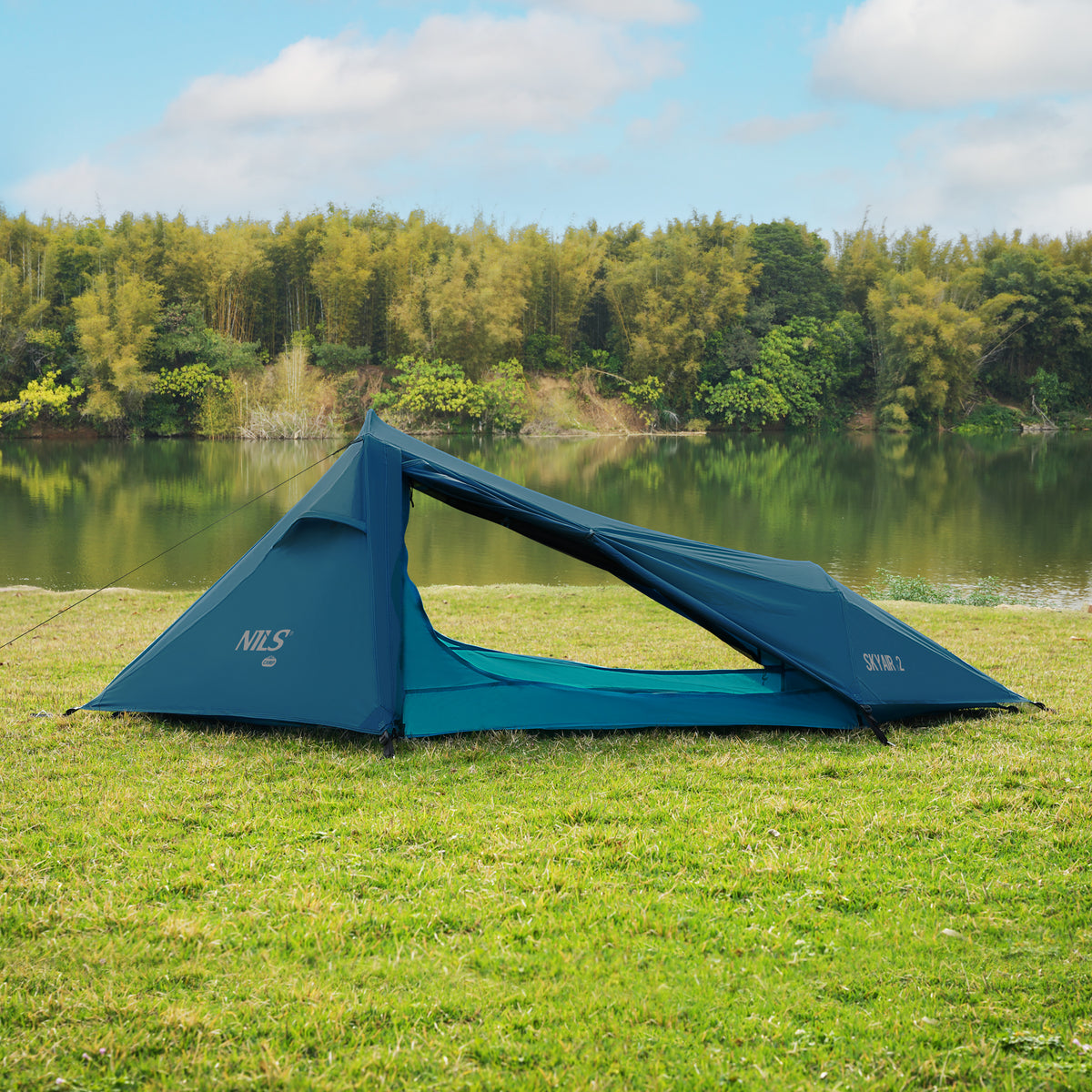 Namiot ultra light skyair 2 niebieski NC2502 Nils Camp