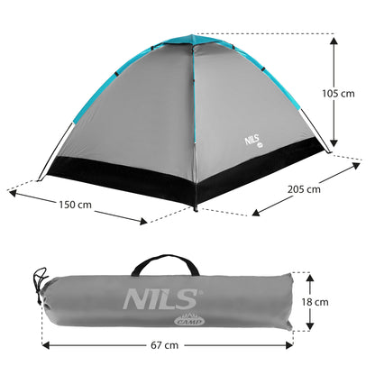 Namiot kempingowy szary NC3021 Nils Camp