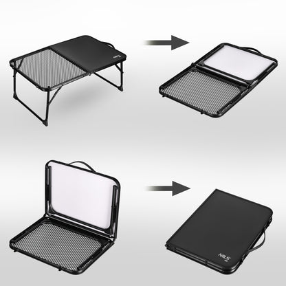 Stolik składany czarny NC3406 Nils Camp