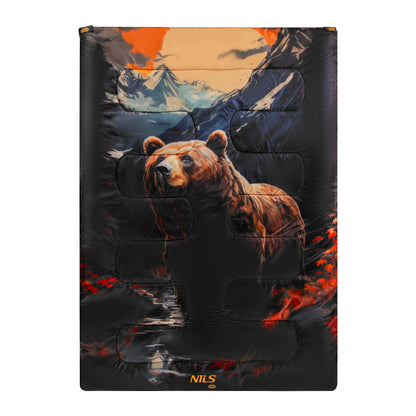 Śpiwór 3w1 dwuosobowy bear NC3601 Nils Camp
